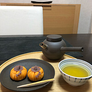 お茶セット/季節を楽しむ暮らし/机のインテリア実例 - 2021-10-30 12:12:35