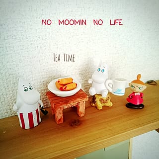 棚/ナチュラルキッチン/ムーミン/カバではない/NO MOOMIN NO LIFE♪のインテリア実例 - 2016-04-15 16:17:22