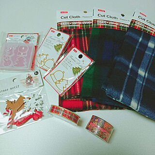 机/新商品買ったよ！/DAISO♥/Christmas＊*/DAISO christmas商品...などのインテリア実例 - 2018-11-02 22:26:44