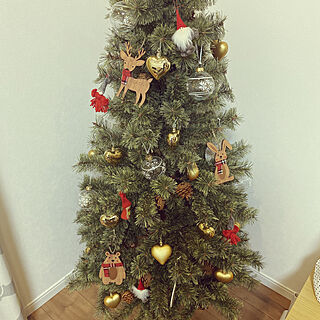 クリスマス/クリスマスツリー/IKEA/ニトリ/リビングのインテリア実例 - 2020-11-13 19:34:25
