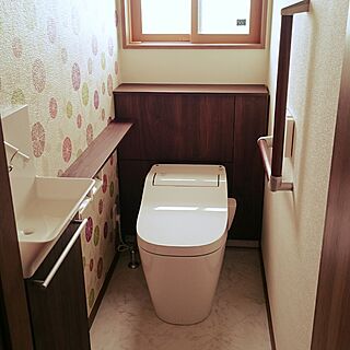 バス/トイレ/お気に入り♡/1階トイレのインテリア実例 - 2016-09-01 22:14:44
