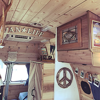 キャンピングカーのおしゃれなアレンジ 飾り方のインテリア実例 Roomclip ルームクリップ