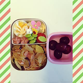 キッチン/パスタ弁当/お弁当/弁当/野菜たっぷり♡...などのインテリア実例 - 2015-05-26 08:12:09