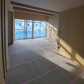 部屋全体/片流れ屋根/新築建築中/吹き抜けのある家/リビングイン階段...などのインテリア実例 - 2021-05-04 11:30:02