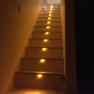 玄関/入り口/LED照明/階段の照明/照明のインテリア実例 - 2017-05-30 23:57:09