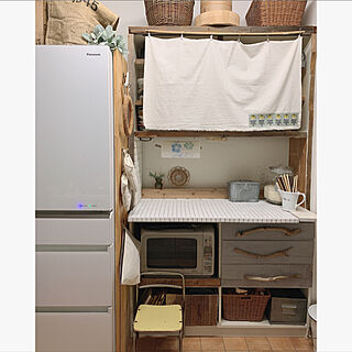 食器棚DIY/食器棚リメイク/流木/デコパージュ/キッチンのインテリア実例 - 2019-05-06 15:07:43