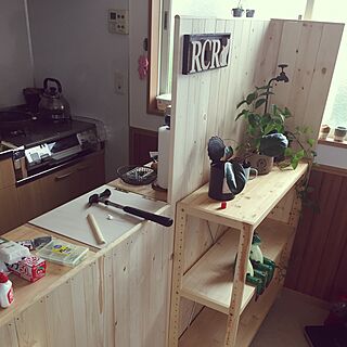 キッチン/カウンターキッチン DIYのインテリア実例 - 2016-04-24 18:03:27