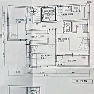 バス/トイレ/お風呂/間取り迷子/間取り2F/マイホーム建築中...などのインテリア実例 - 2017-12-11 21:03:58