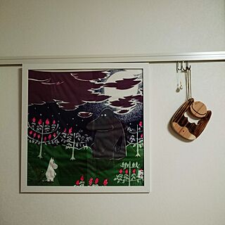 壁/天井/ぐんまちゃん/IKEA/ハンカチ×フレームのインテリア実例 - 2017-01-27 22:05:48