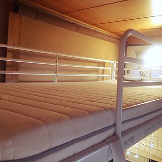 ベッド周り/ロフトベッド/IKEA/マットレスのインテリア実例 - 2014-07-27 15:25:52
