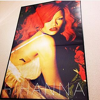 壁/天井/Rihanna/ポスターのインテリア実例 - 2014-06-16 19:02:03