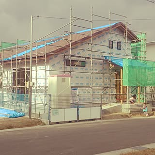 部屋全体/平屋/瓦がついた/初投稿です♡よろしくお願いします。/新築建築中...などのインテリア実例 - 2016-02-05 14:17:31