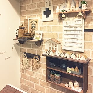 壁/天井/kusuttoさん作品/Ririruruさんの作品/makochi.mさん作品/kikilalaさん作品...などのインテリア実例 - 2017-02-09 21:08:30