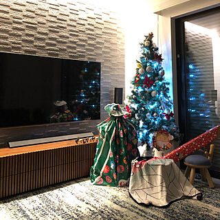 クリスマス/癒し/ツリー/SONY TV/クリスマスプレゼント...などのインテリア実例 - 2020-12-24 23:09:08