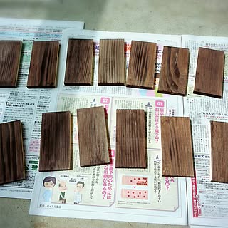 部屋全体/DIY/団地　賃貸/蒲鉾板のインテリア実例 - 2014-06-10 10:20:53