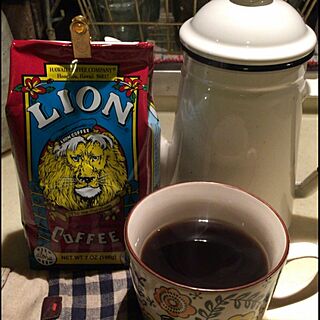 LION COFFEE/マグカップ/夜のインテリア実例 - 2016-01-30 16:09:53