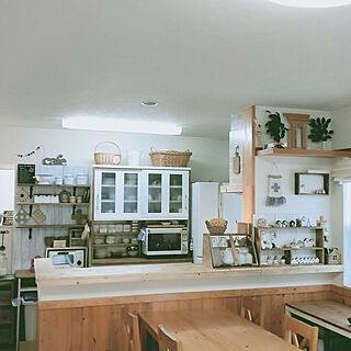 キッチン/コレ、DIYしたよ！/キッチンカウンター天板DIY/キッチンカウンターの上/キッチンからの眺め...などのインテリア実例 - 2020-05-02 08:48:15