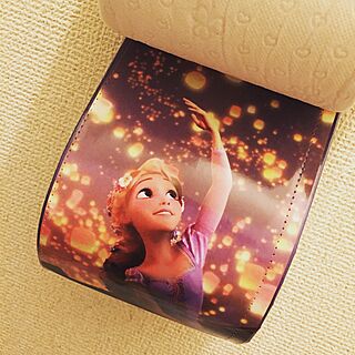 バス/トイレ/ラプンツェル/Disney Princess/tangled/Rapunzel...などのインテリア実例 - 2015-07-10 14:27:25