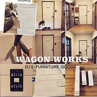 壁/天井/RC愛知/IG→wagonworks/DIY/リノベーション...などのインテリア実例 - 2015-02-06 08:29:10