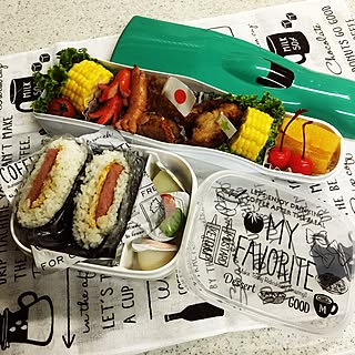 キッチン/遠足のお弁当/電車/お弁当/セリア...などのインテリア実例 - 2016-05-27 08:04:55