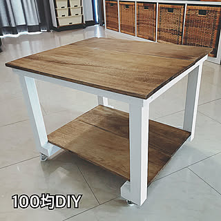 プリンター台/100均DIY/ダイソー木材/ダイソー/棚のインテリア実例 - 2020-04-09 16:54:21