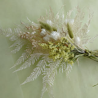 机/花のある暮らし/花のある生活/花が好き/スワッグ作ってみました...などのインテリア実例 - 2020-07-26 14:16:02