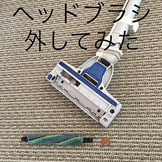 カーペット掃除を楽にするアイデア/カーペット掃除/軽い掃除機/掃除アイデア/名もなき家事...などのインテリア実例 - 2020-10-31 10:09:27