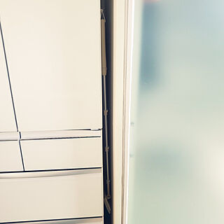 キッチン/デッドスペース/冷蔵庫と壁の隙間収納/クイックルワイパーのインテリア実例 - 2021-10-05 11:01:15