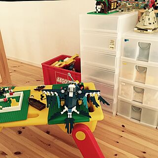 子ども部屋/ロフト/LEGO/無印良品のインテリア実例 - 2015-06-06 17:19:43