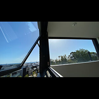 ガラス張り/朝の風景/外と中の繋がり/カーテンの無い暮らし/壁/天井のインテリア実例 - 2021-04-26 08:27:30