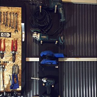 棚/tool wall/ハンドメイド/DIYのインテリア実例 - 2016-02-12 18:30:24