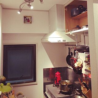 キッチン/IKEAのラック/JOHN DERIAN/DIYのインテリア実例 - 2014-08-22 20:21:36