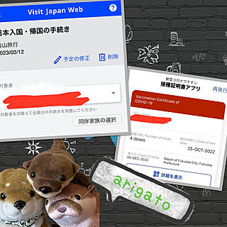 コロナワクチン接種証明アプリ/visit japan web/釜山旅行/部屋全体のインテリア実例 - 2023-03-12 21:52:43