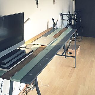 机/DIY/一人暮らし/IKEAのインテリア実例 - 2016-07-31 17:08:55