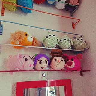 壁 天井 ツムツム編みぐるみのインテリア実例 Roomclip ルームクリップ