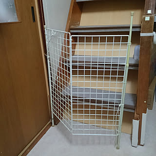 部屋全体/ワイヤーネットDIY/階段/ベビーゲートDIYのインテリア実例 - 2020-02-02 13:46:24