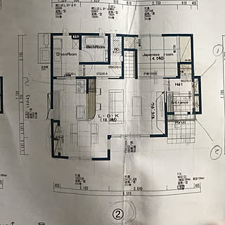 部屋全体/間取り1F/マイホーム記録/住友林業/間取りのインテリア実例 - 2018-02-27 17:32:15