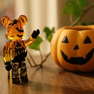 ベアブリック/BE@RBRICK/メディコム・トイ/ハロウィン/おもちゃのインテリア実例 - 2015-02-03 11:27:13