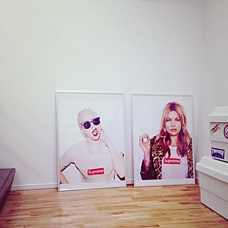 壁/天井/Supreme/lady gaga/katemoss/額縁のインテリア実例 - 2015-09-14 08:39:00