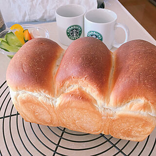 パン作り大好き♪/パン/スタバマグ/カフェ風/キッチンのインテリア実例 - 2020-04-29 09:04:28