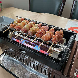 炉端焼き器炙りや/夏の記録/おうちキャンプ/キッチンのインテリア実例 - 2021-08-08 20:31:07