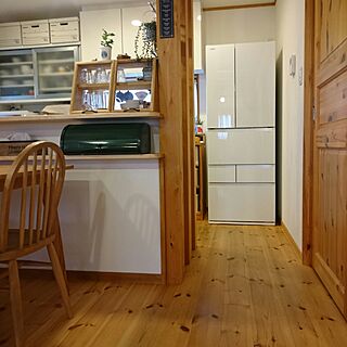 キッチン/冷蔵庫/TOSHIBA/白物家電/白い冷蔵庫のインテリア実例 - 2017-07-21 11:11:46