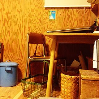 机/古いもの/なんちゃって木製ドラフター/小学校の椅子のインテリア実例 - 2014-05-07 00:53:43