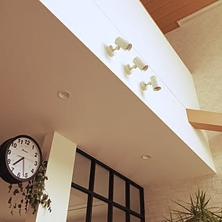 ダルトンの時計/観葉植物/エコカラットの壁/壁/天井のインテリア実例 - 2019-05-09 07:30:16