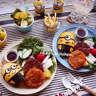 キッチン/MINION/スタジオM好き/お弁当/パーティー...などのインテリア実例 - 2015-08-18 16:47:47