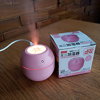 新商品買ったよ！/加湿器/ダイソー/連投失礼しました！のインテリア実例 - 2019-02-01 16:48:02