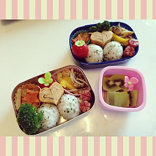 キッチン/弁当/お弁当/お弁当♡/娘のお弁当♡のインテリア実例 - 2015-10-27 10:11:49