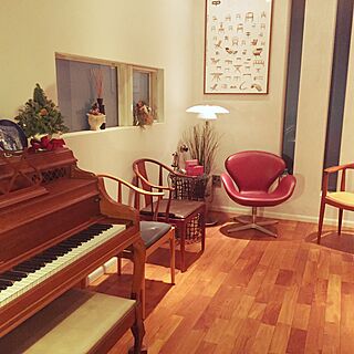 玄関/入り口/Steinway piano/Swan Chair/wegner/Poul Henningsen...などのインテリア実例 - 2017-03-16 18:45:35