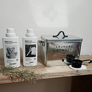 バス/トイレ/salut!/ランドリーボックス/ecostore/洗濯洗剤入れ...などのインテリア実例 - 2019-08-06 20:14:04