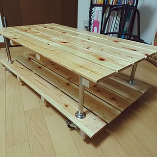 机/DIY/すのこ/ローテーブルのインテリア実例 - 2016-12-31 23:07:11